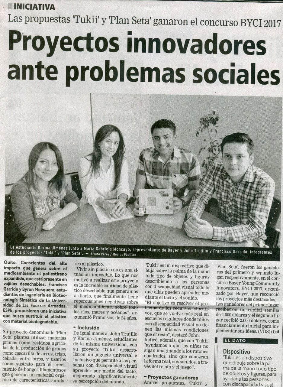 Prototipo e interacción táctil